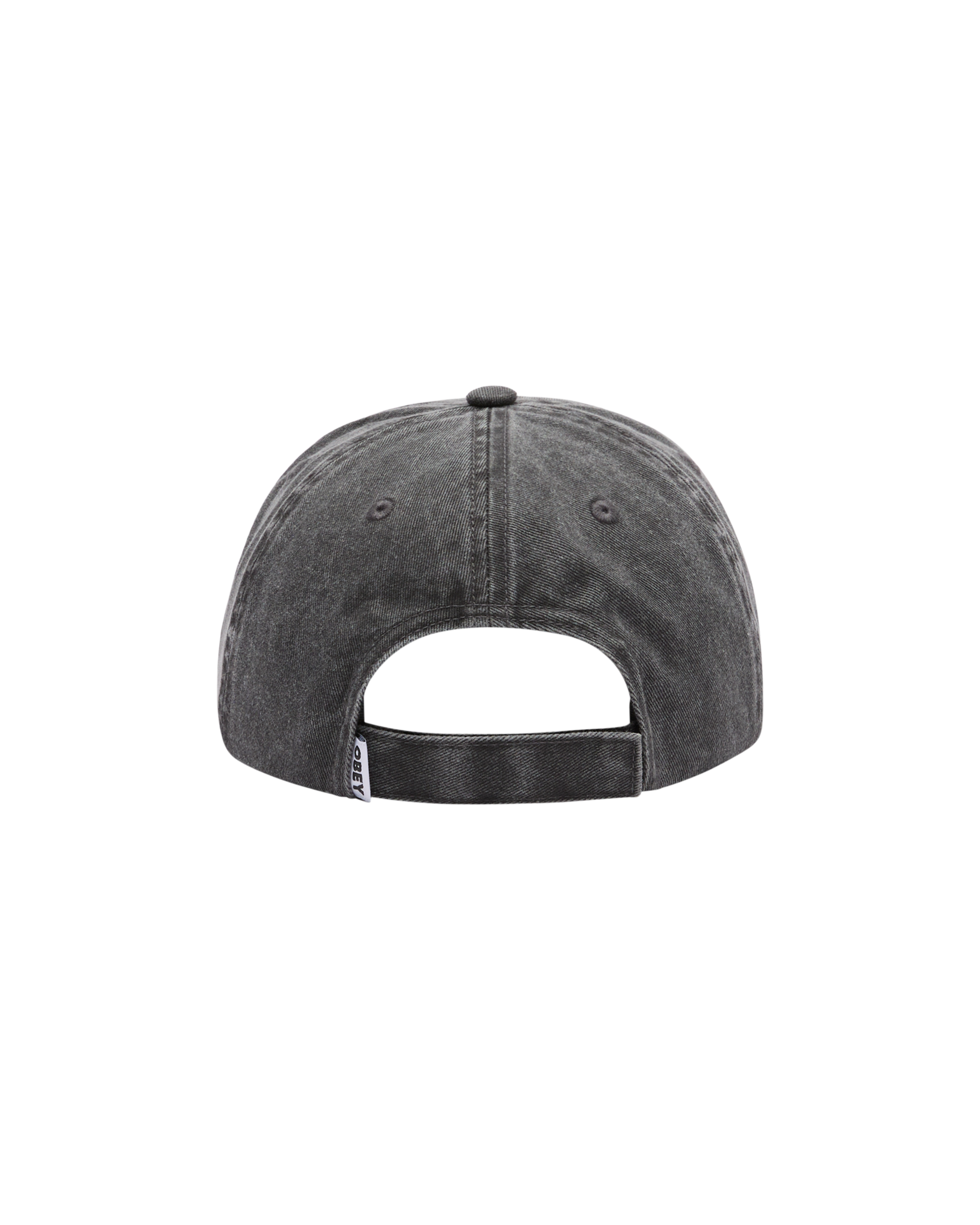 OBEY PENN PIGMENT 6 PANEL VELCRO BACK - PIGMENT BLACK