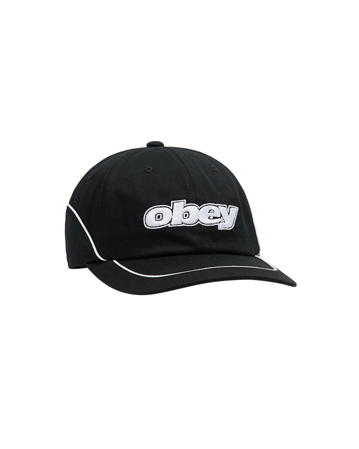 OBEY REWIND VELCRO BACK - BLACK