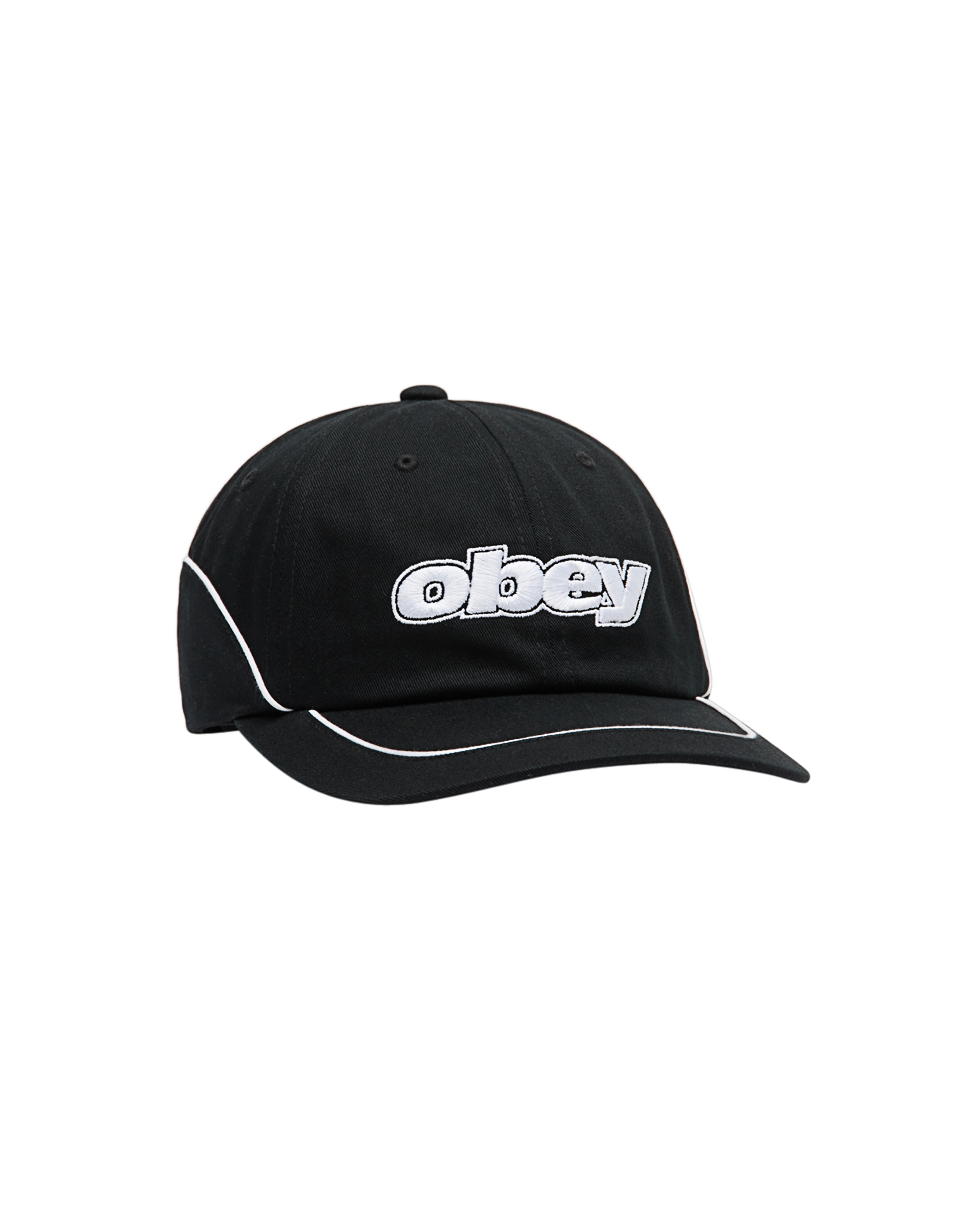 OBEY REWIND VELCRO BACK - BLACK