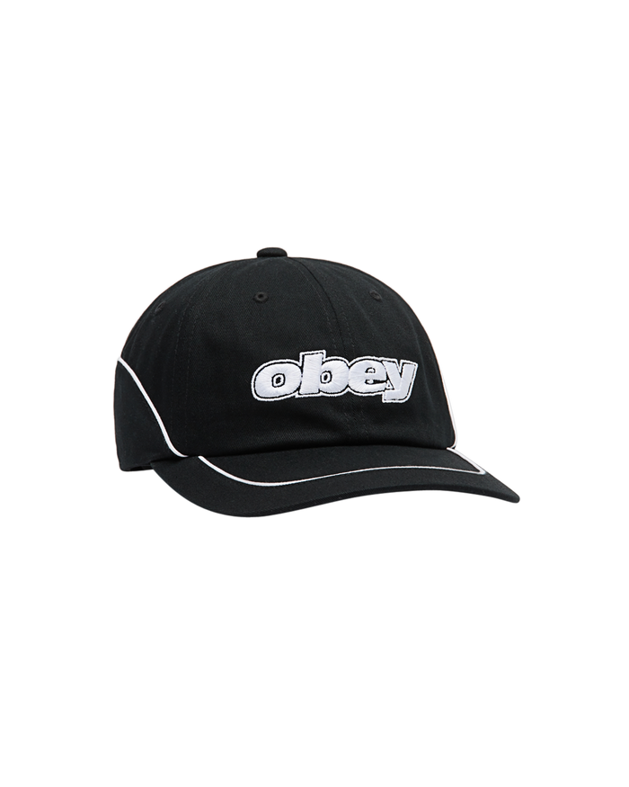 OBEY REWIND VELCRO BACK - BLACK