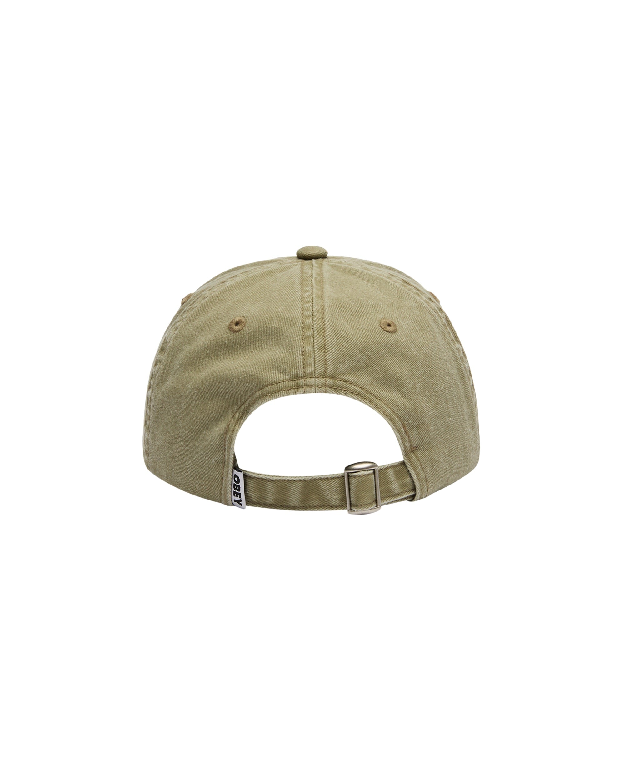 PIGMENT SIGNATURE 6 PANEL STRAPBACK - PIGMENT KHAKI