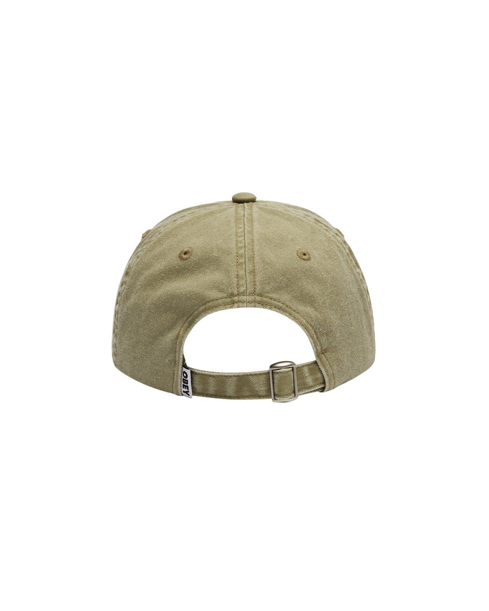 PIGMENT SIGNATURE 6 PANEL STRAPBACK - PIGMENT KHAKI