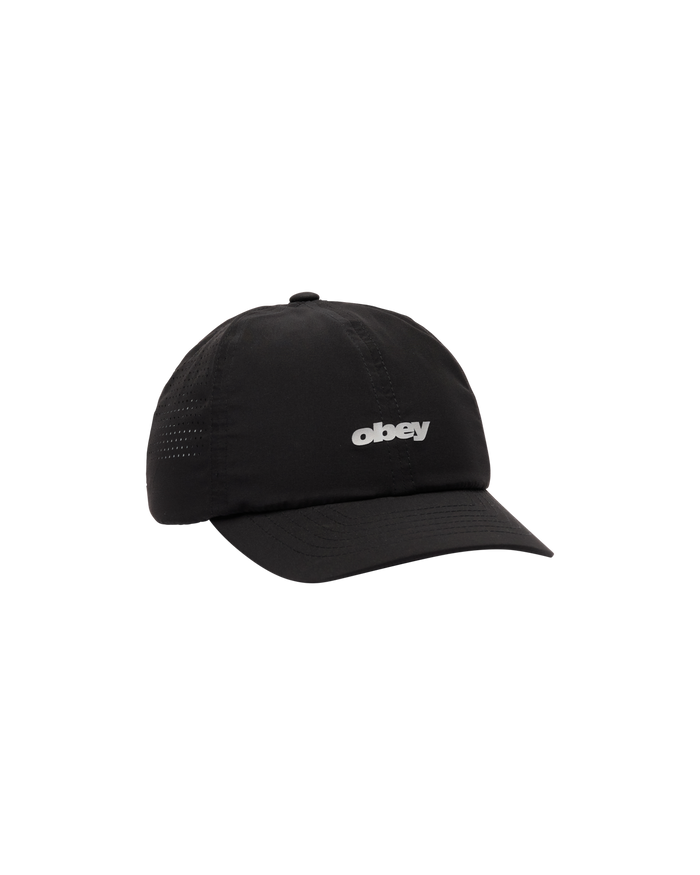OBEY PACE 6 PANEL TRAIL CAP - BLACK