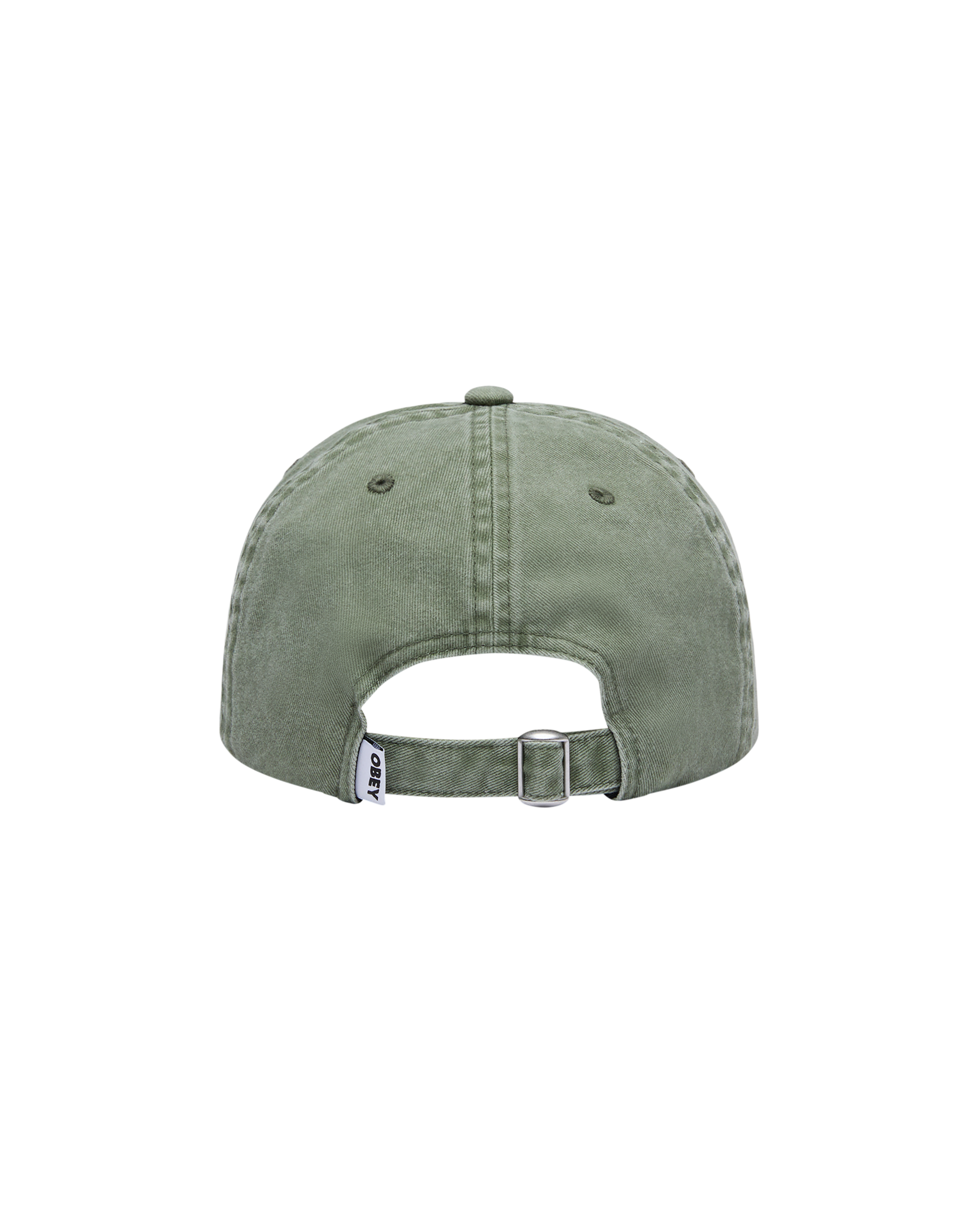 PIGMENT OBEY BOLD 6 PANEL STRAPBACK - PIGMENT OLIVE MULTI