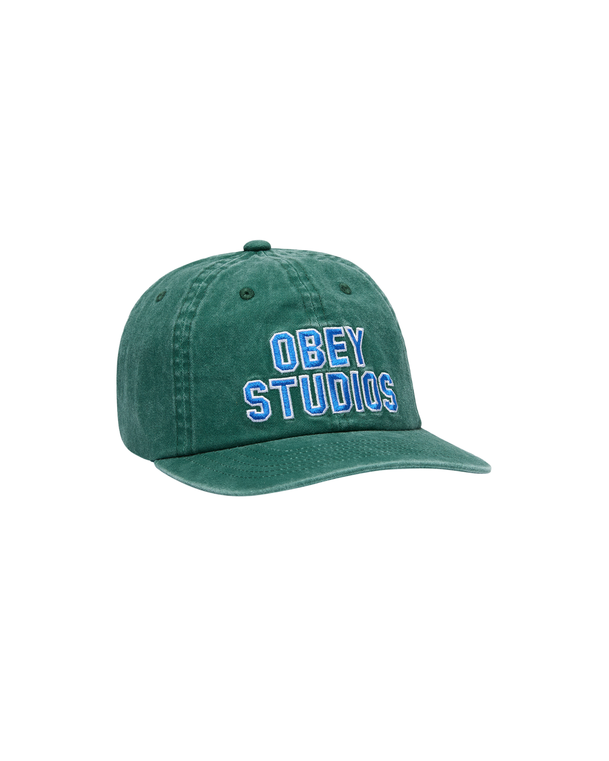 PIGMENT STUDIOS 6 PANEL STRAPBACK - PIGMENT PINE GREEN