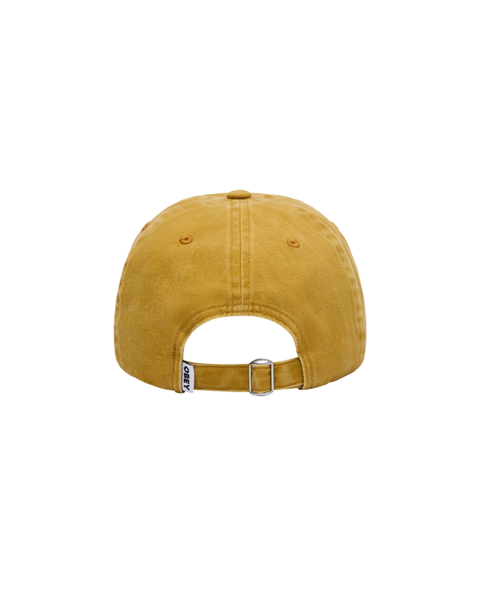 PIGMENT TOP SECRET 6PANEL STRAPBACK - PIGMENT MUSTARD MULTI