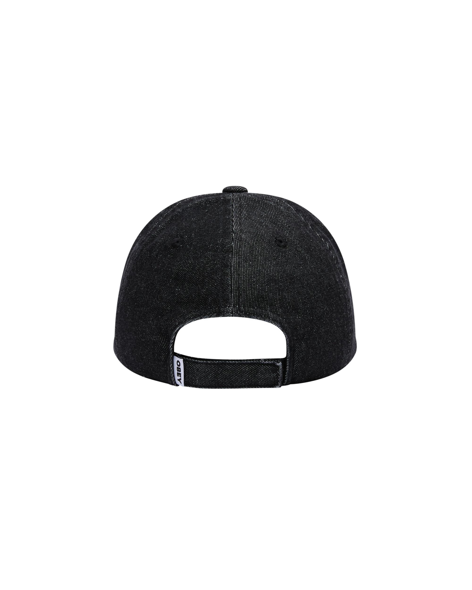 SUPERNOVA 6PANEL DENIM VELCRO BACK - FADED BLACK
