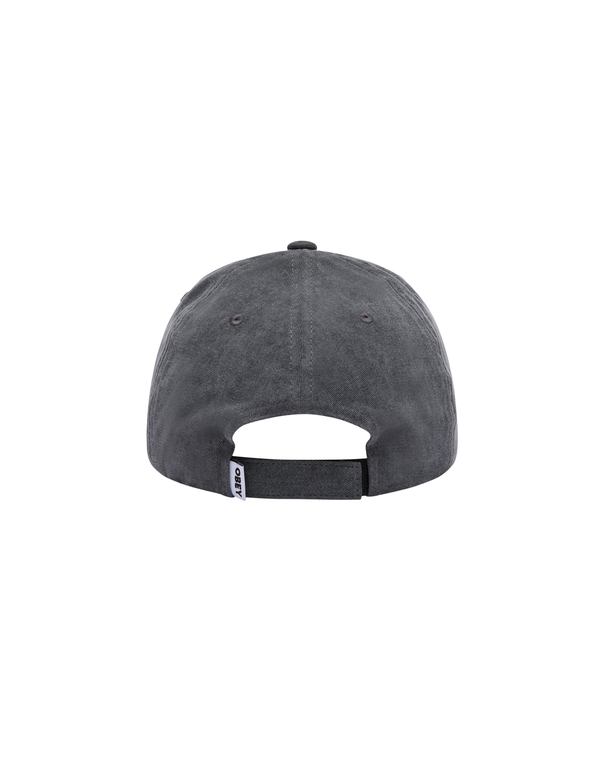 PIGMENT ANTI 6 PANEL VELCRO BACK - PIGMENT BLACK