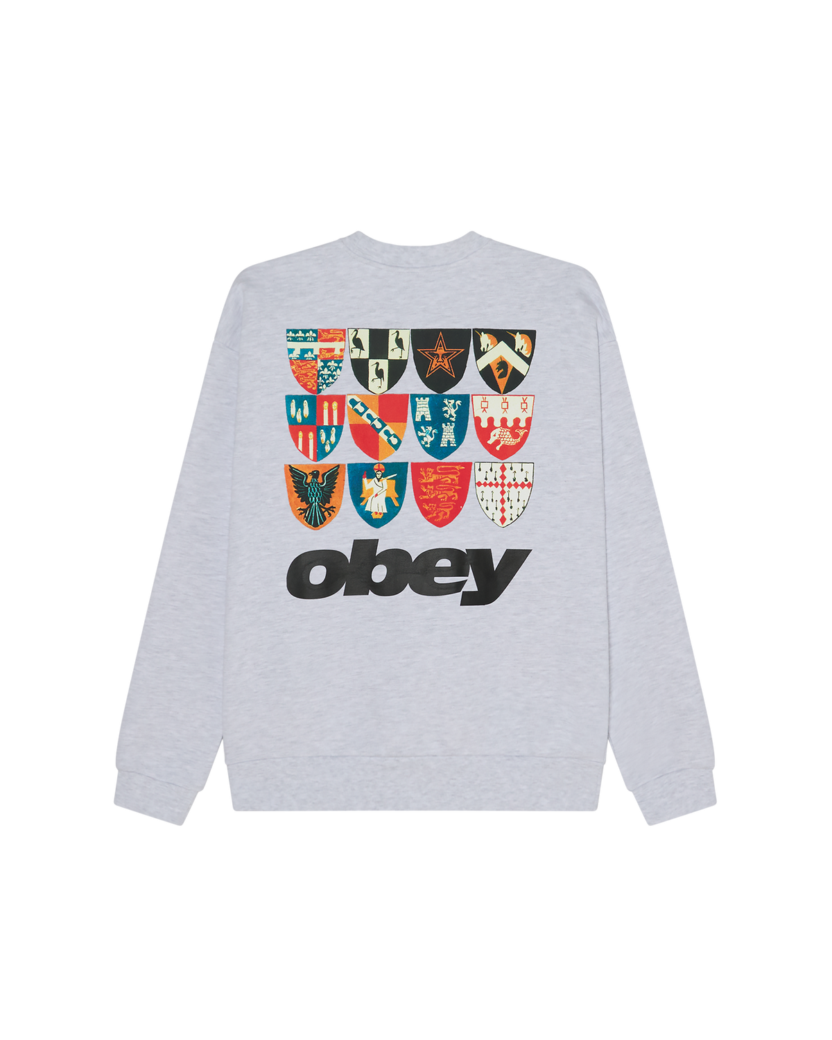 SHIELDS EXTRA HEAVY CREWNECK - ASH GREY