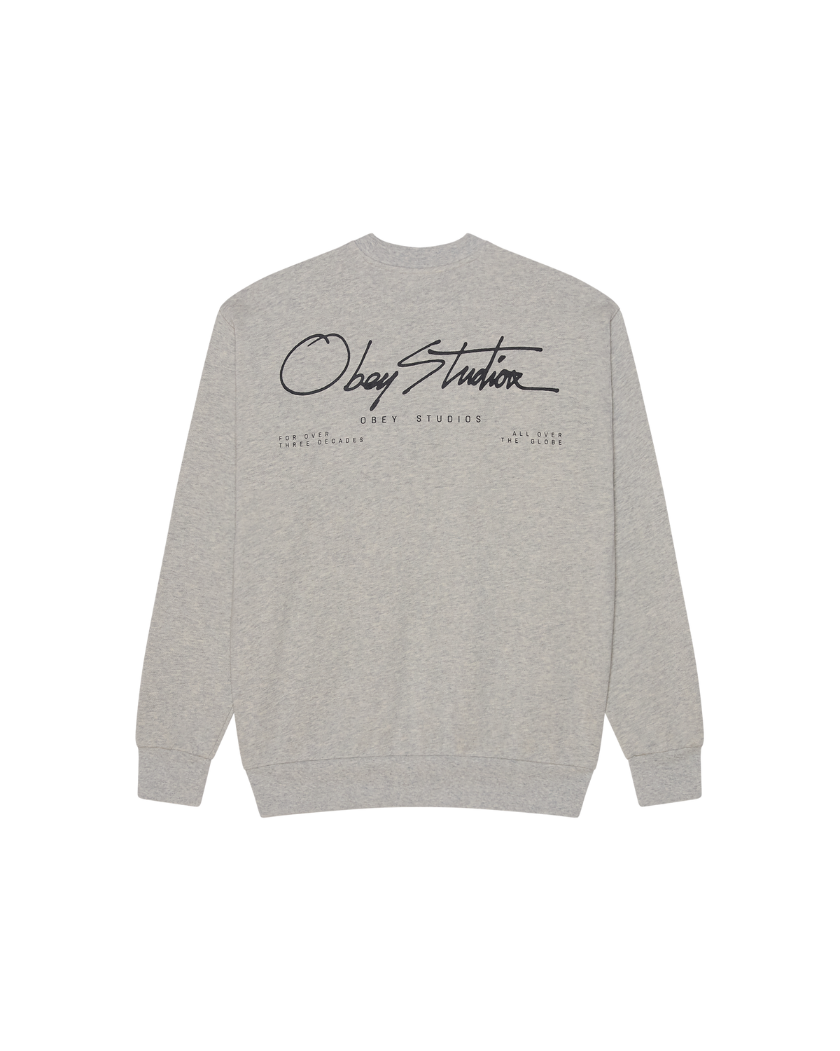 AUTOGRAPH CREWNECK - ASH GREY