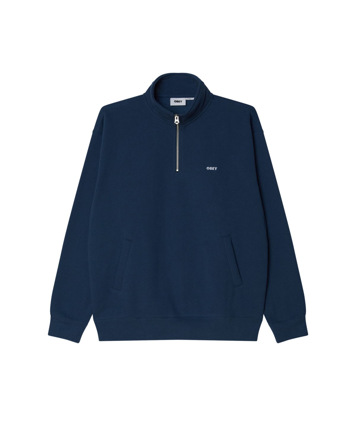 ESTABLISHED WORKS BOLD MOCKNECK - DARK DENIM
