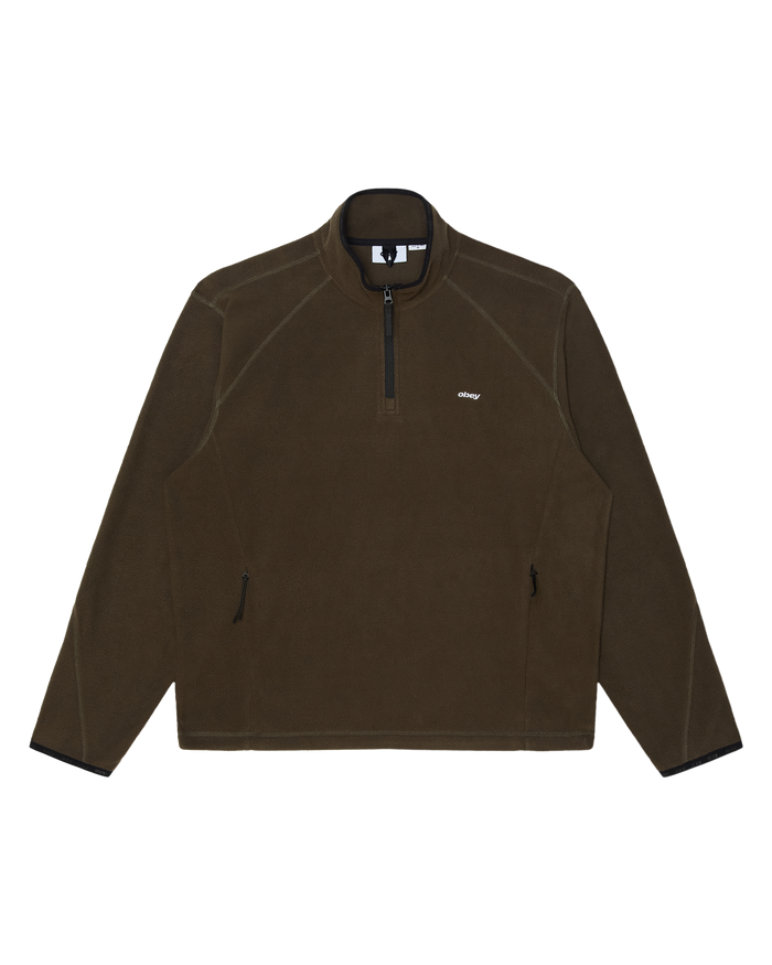 VETTA POLAR FLEECE PULLOVER - ANDESITE