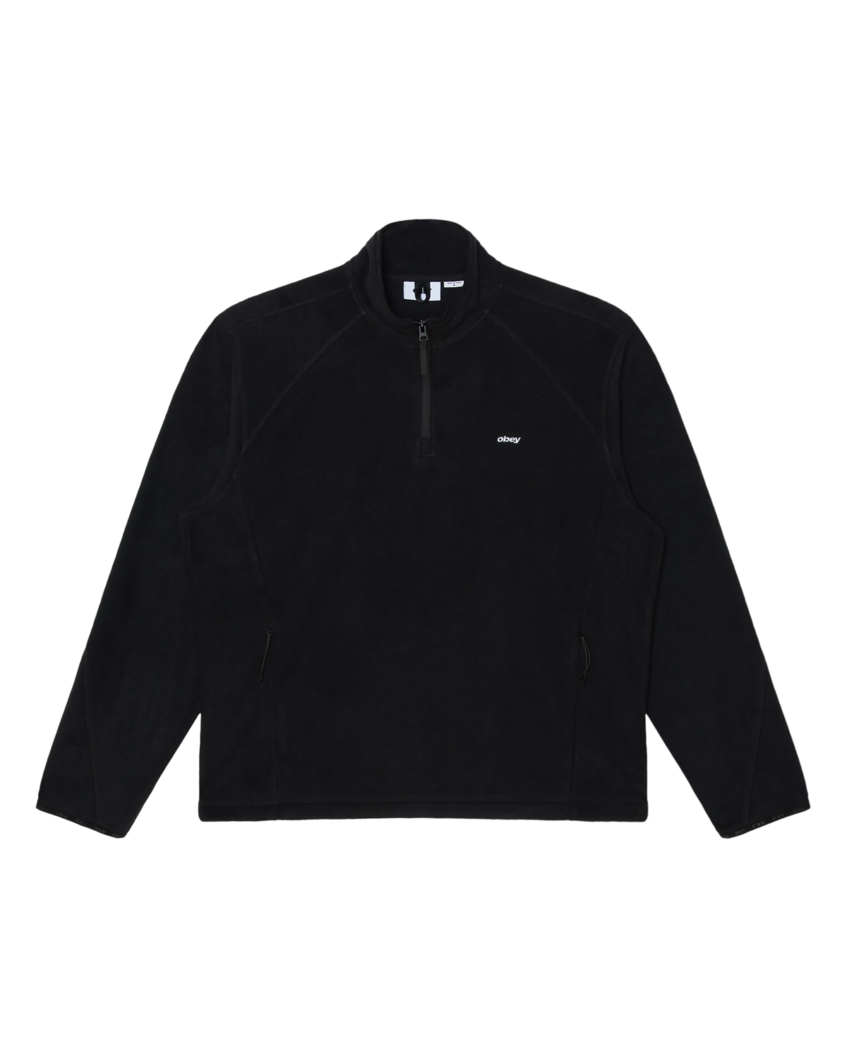 VETTA POLAR FLEECE PULLOVER - BLACK