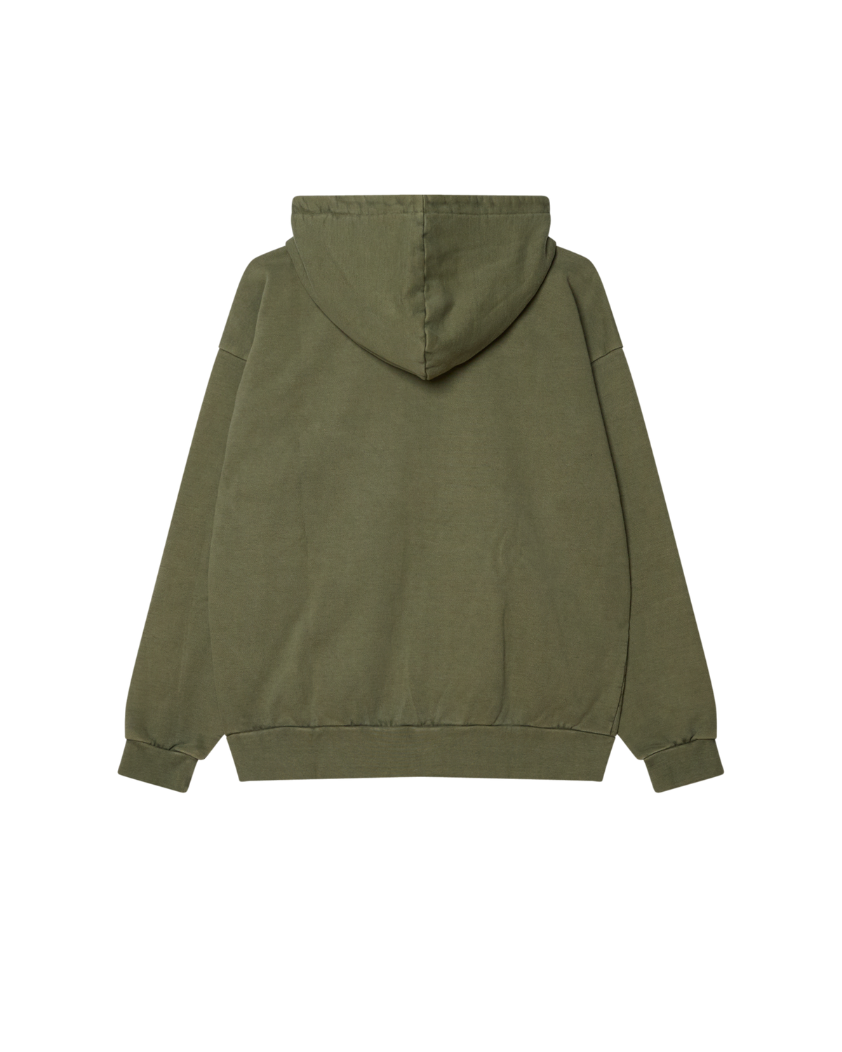 LOWERCASE PIGMENT ZIP HOOD - PIGMENT DEEP LICHEN GREEN