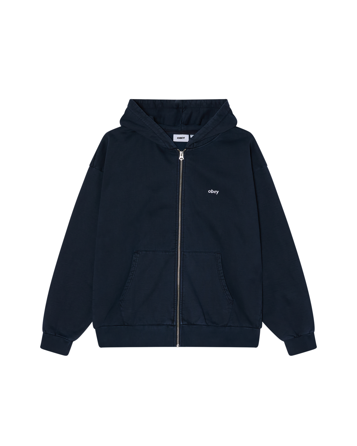 LOWERCASE PIGMENT ZIP HOOD - PIGMENT DARK SAPHIRE