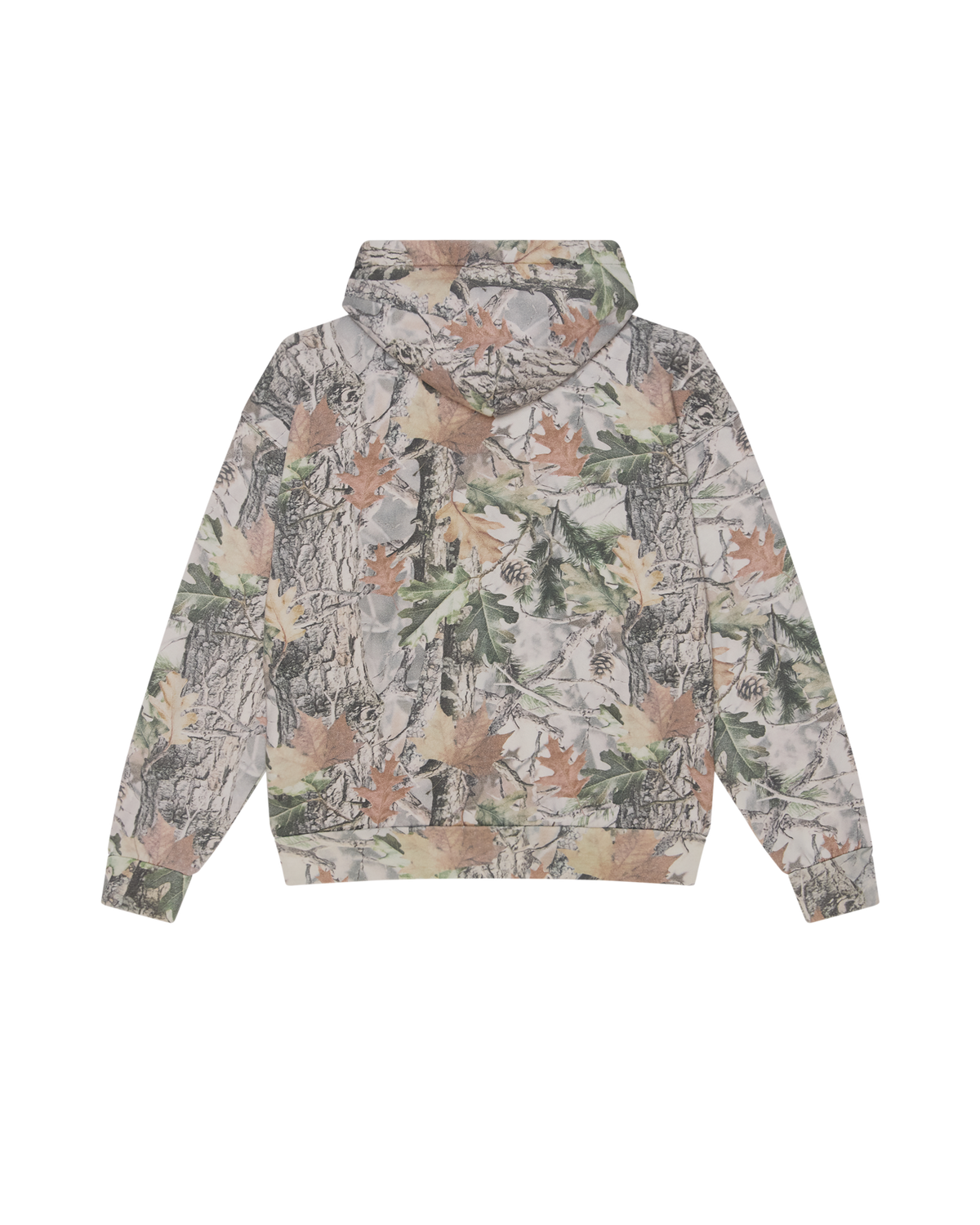 POST ZIP HOOD - DUSTY VINTAGE WOOD CAMO