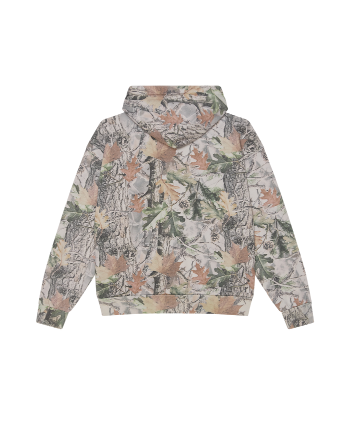 POST ZIP HOOD - DUSTY VINTAGE WOOD CAMO