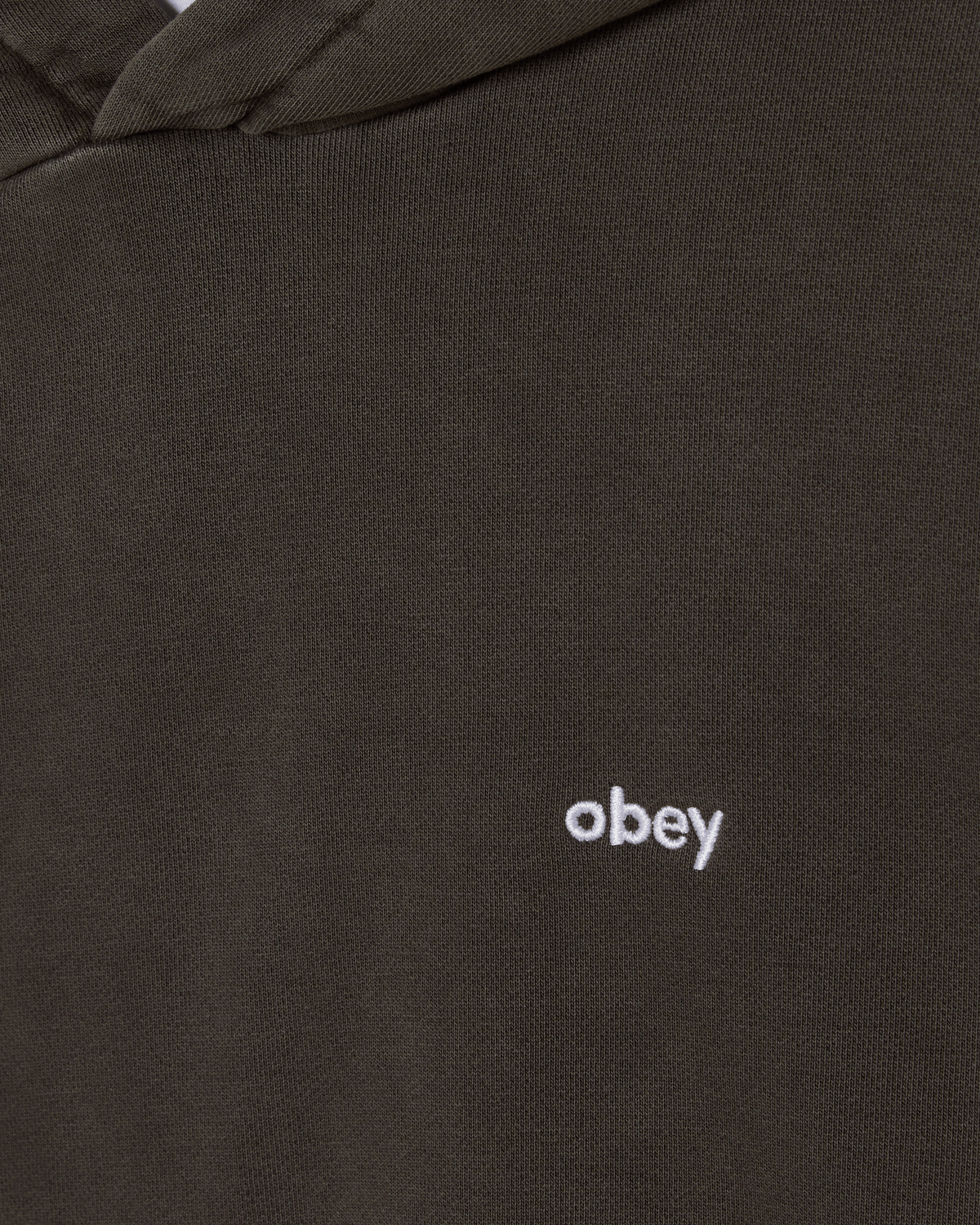 LOWERCASE PIGMENT PULLOVER - PIGMENT BLACK OLIVE