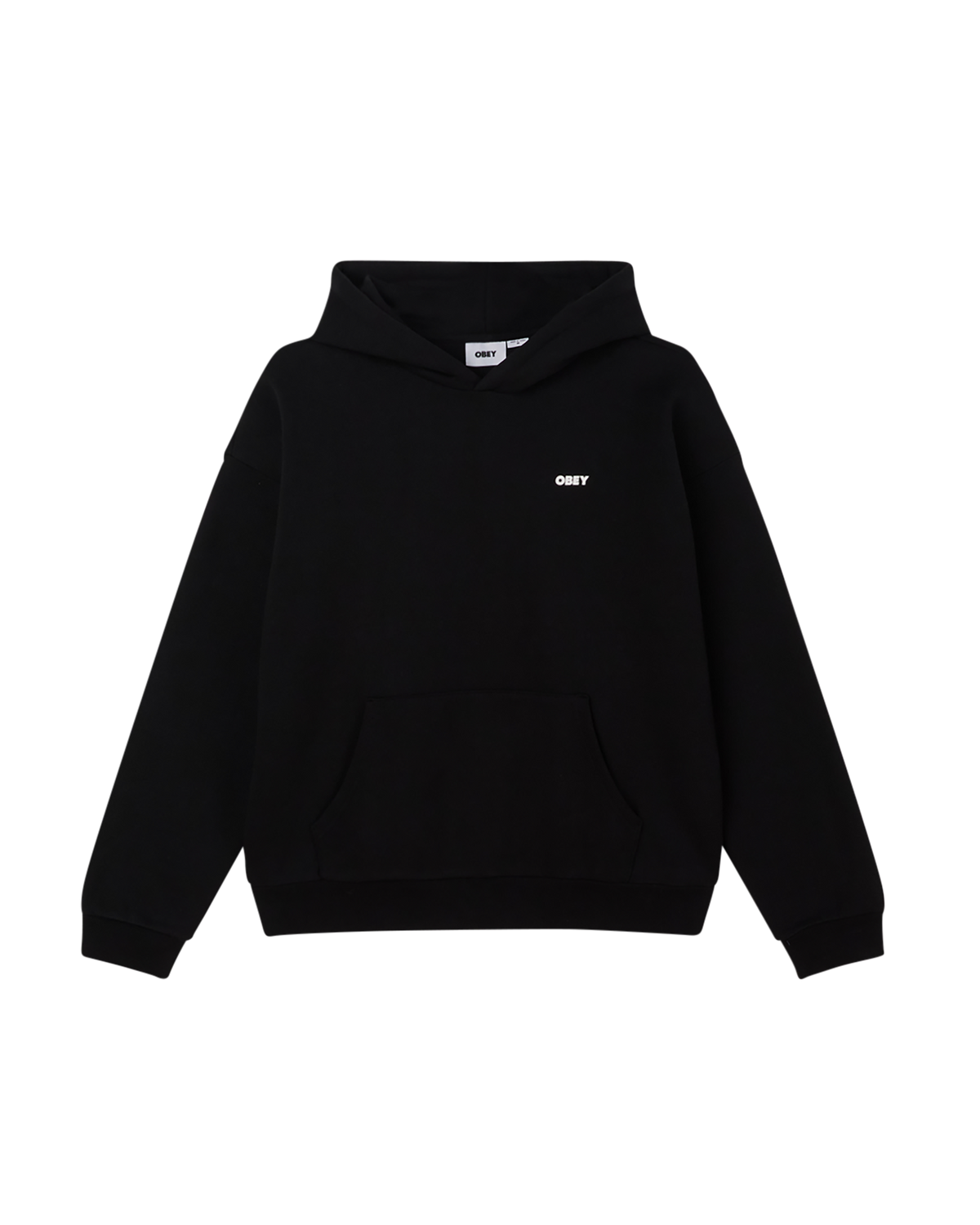 BOLD ICON PULLOVER - BLACK