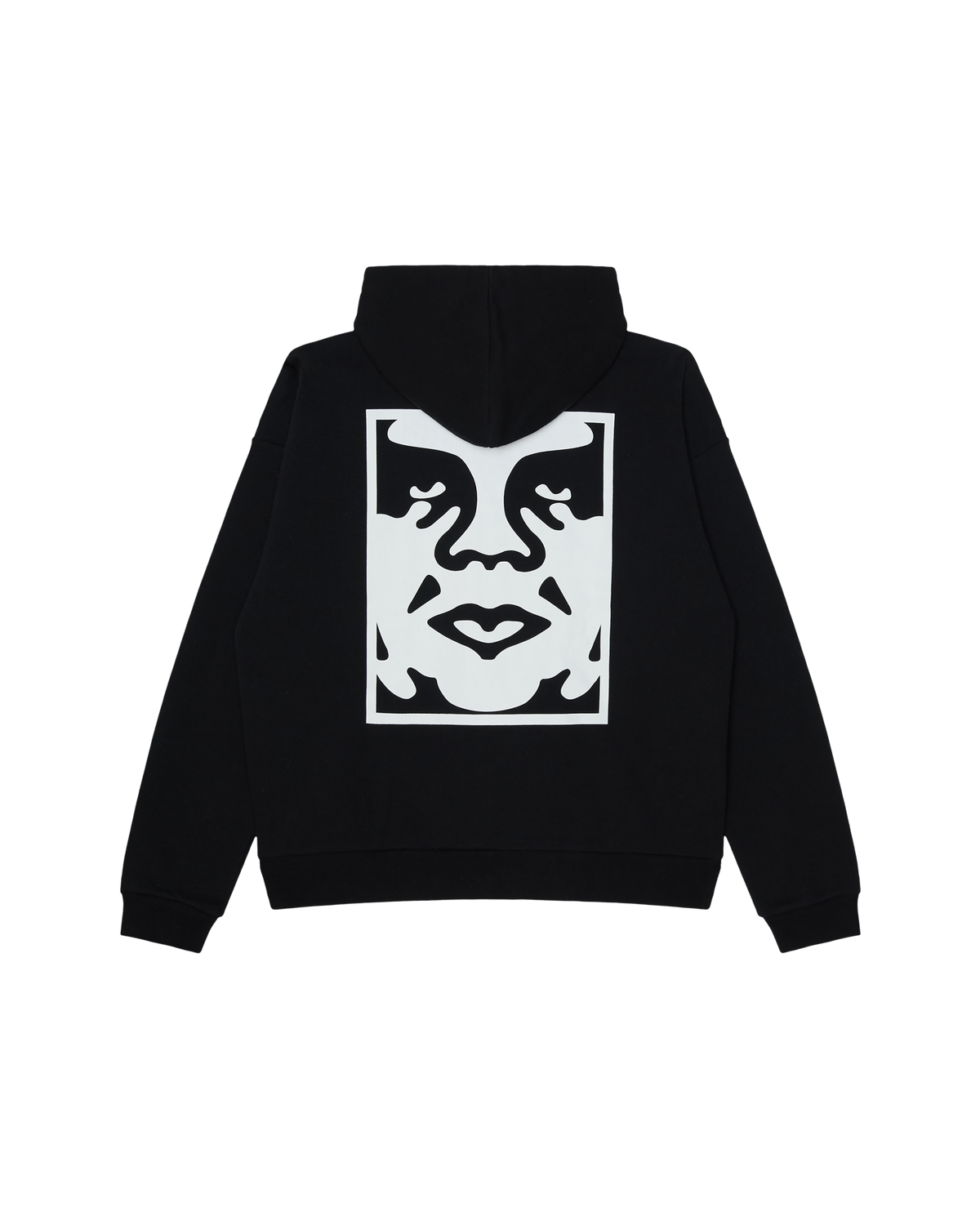 BOLD ICON EXTRA HEAVY PULLOVER - BLACK