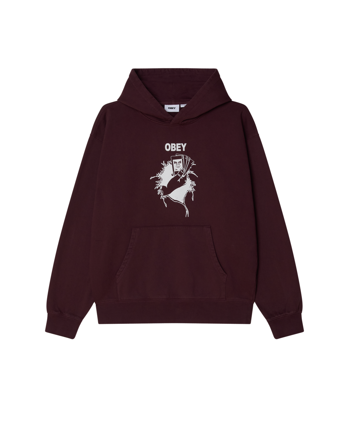 BAD SEEDS FADED HOOD - WINETASTING FADED WASH