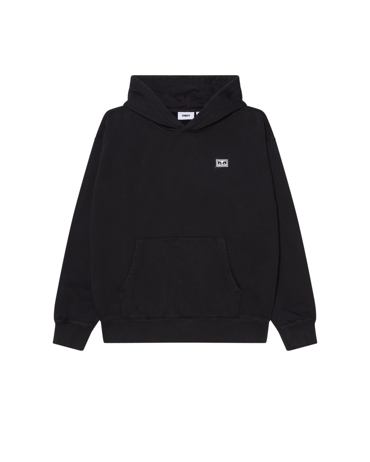 HEAD JAZZ FADED HOOD - DIGITAL BLACK FADED WASH