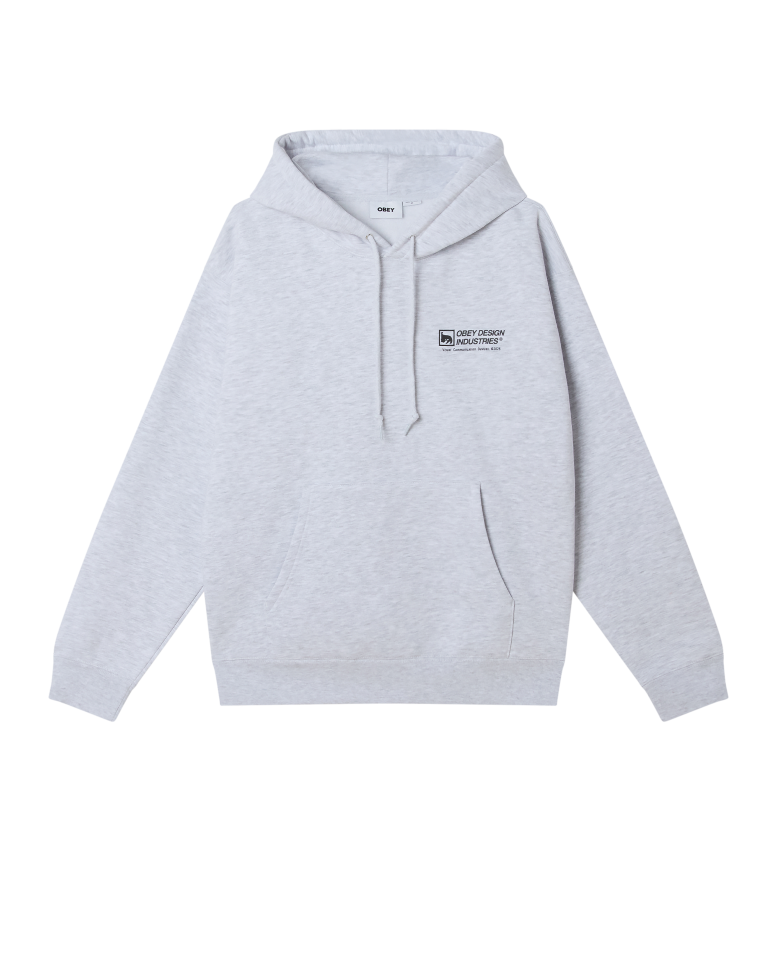 OBEY DESIGN INDUSTRIES HOOD - ASH GREY