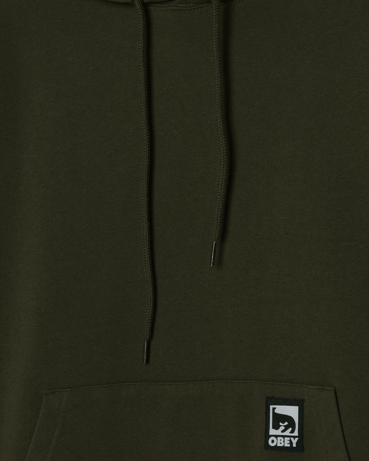 OBEY POST PULLOVER - DUSTY BLACK OLIVE