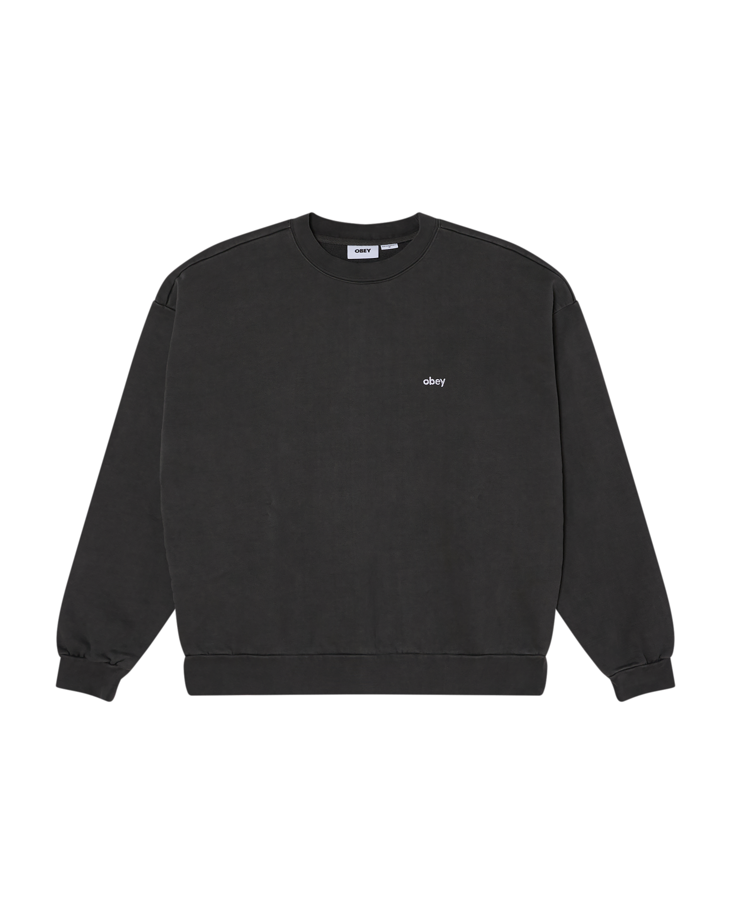 LOWERCASE PIGMENT CREWNECK - PIGMENT DIGITAL BLACK