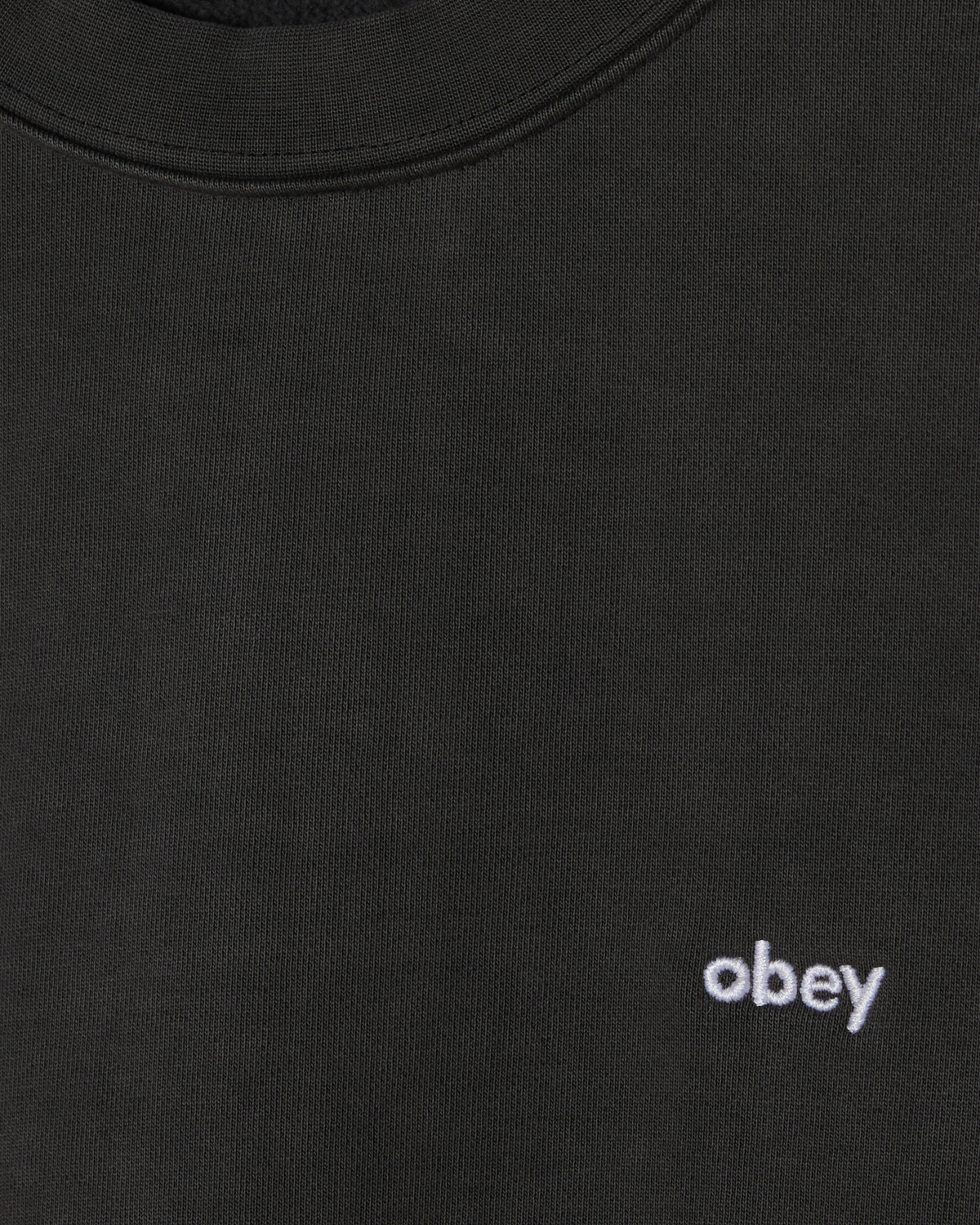 LOWERCASE PIGMENT CREWNECK - PIGMENT DIGITAL BLACK