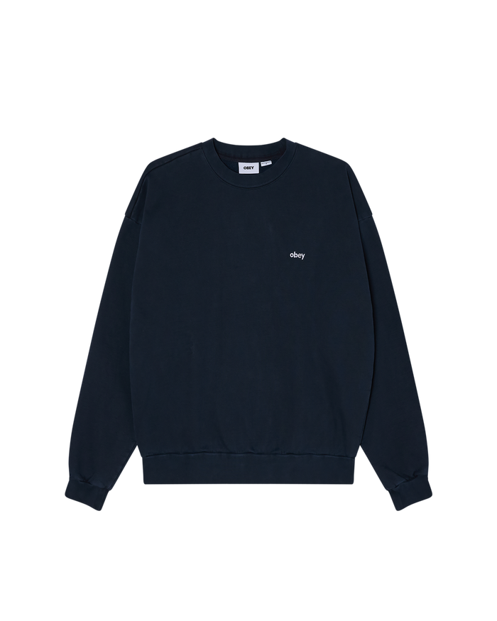 LOWERCASE PIGMENT CREWNECK - PIGMENT DARK SAPHIRE