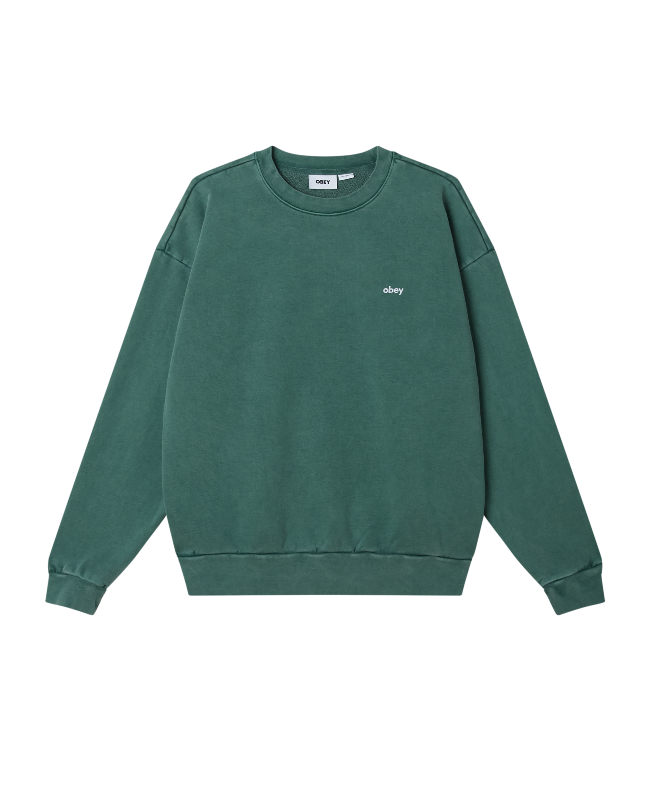 LOWERCASE PIGMENT CREWNECK - PIGMENT PINE NEEDLE