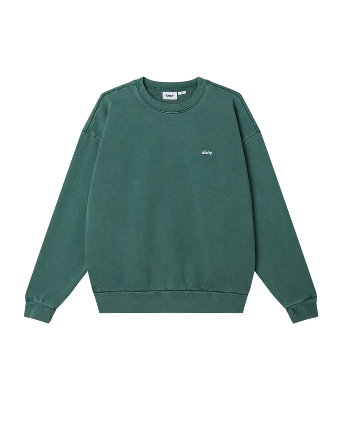 LOWERCASE PIGMENT CREWNECK - PIGMENT PINE NEEDLE