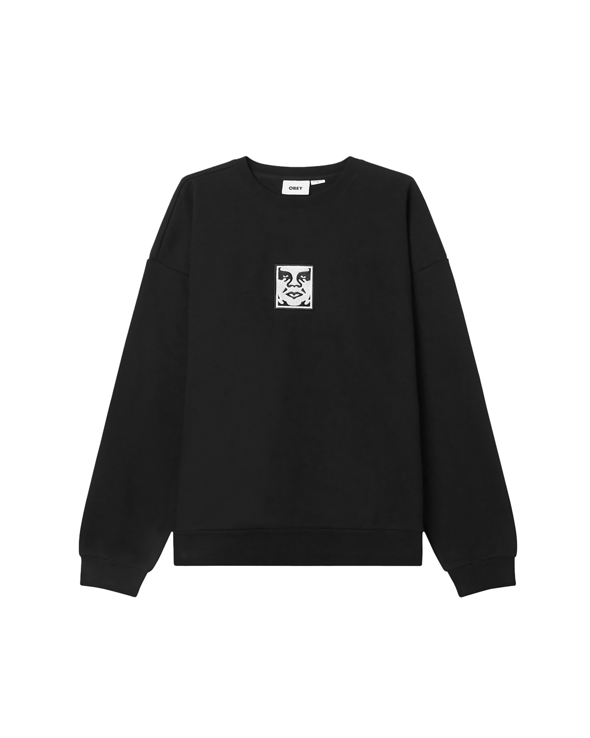 OBEY ICON II CREWNECK - BLACK