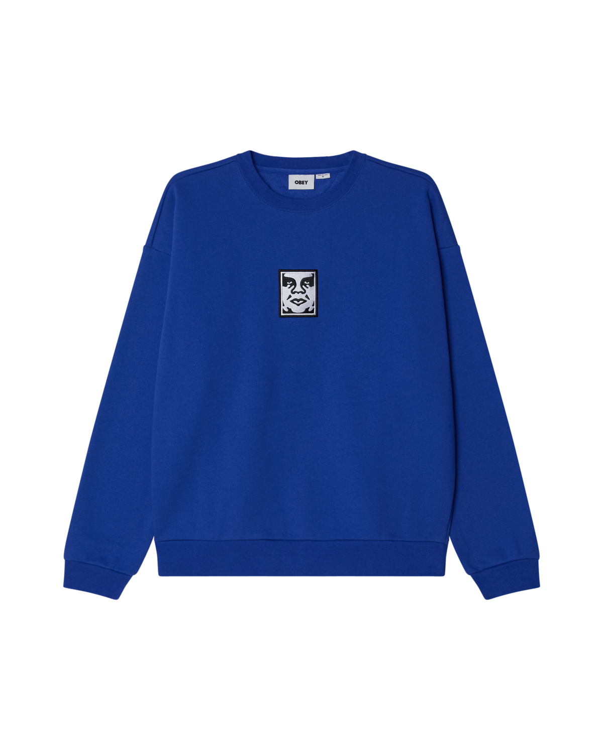 OBEY ICON II CREWNECK - DAZZLING BLUE