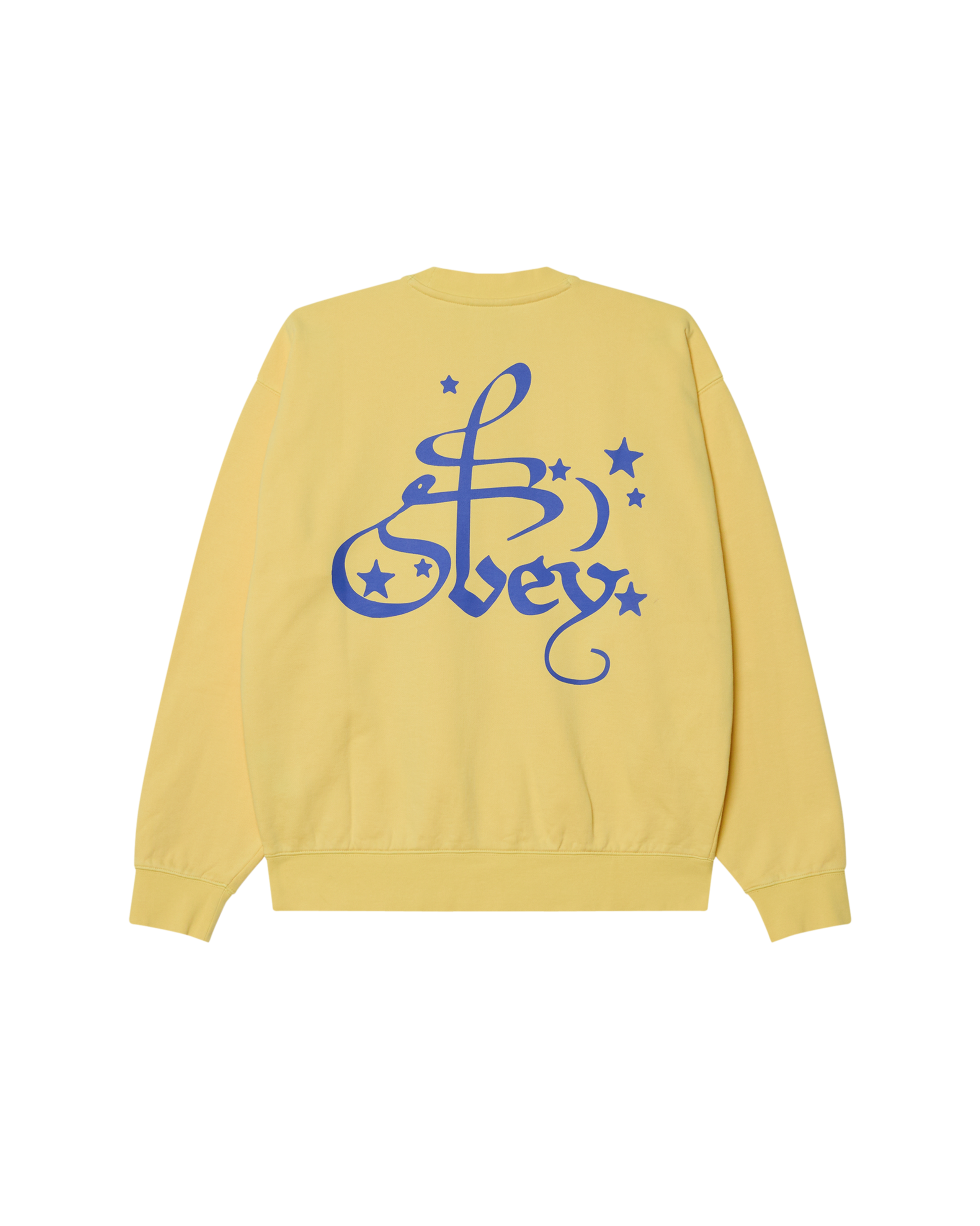 SPELLBOUND FADED CREWNECK - STRAW FADED WASH