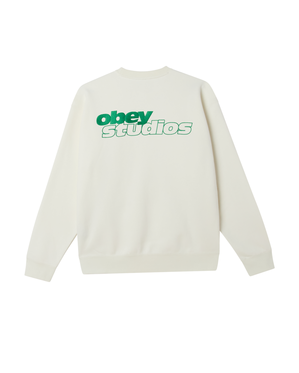 OBEY TONIC CREWNECK - OFF WHITE