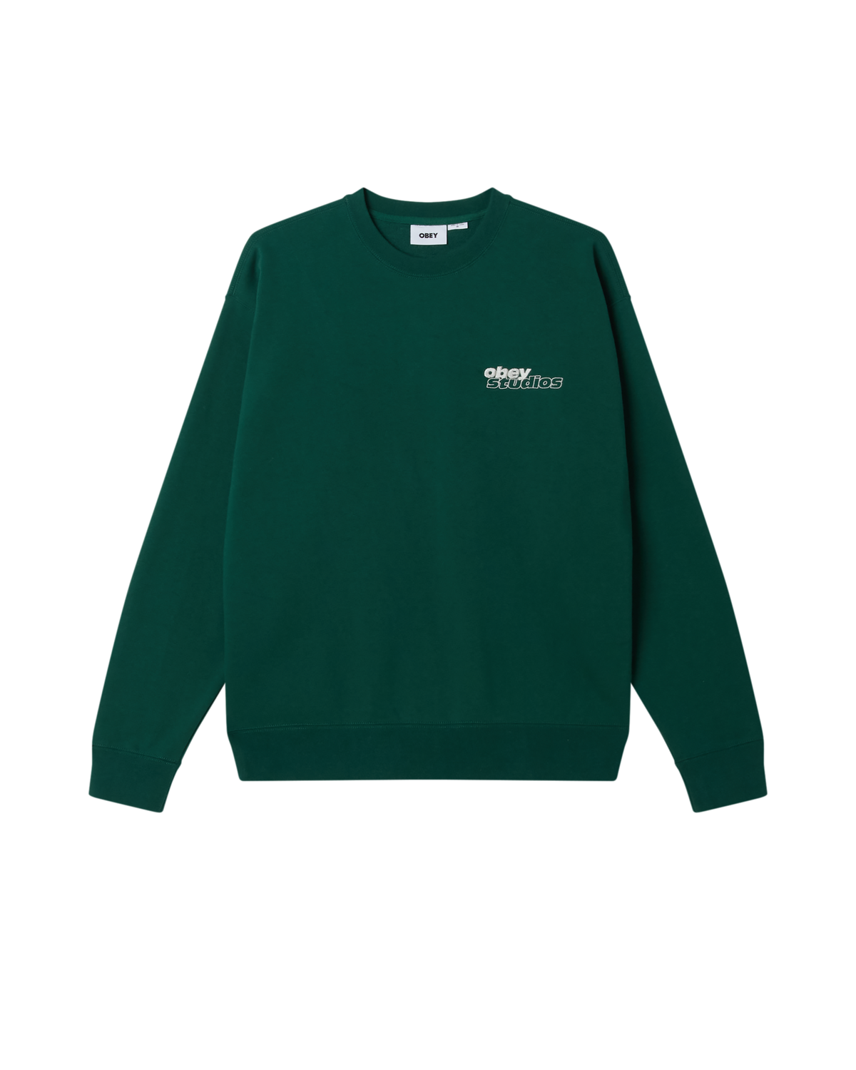 OBEY TONIC CREWNECK - RAIN FOREST