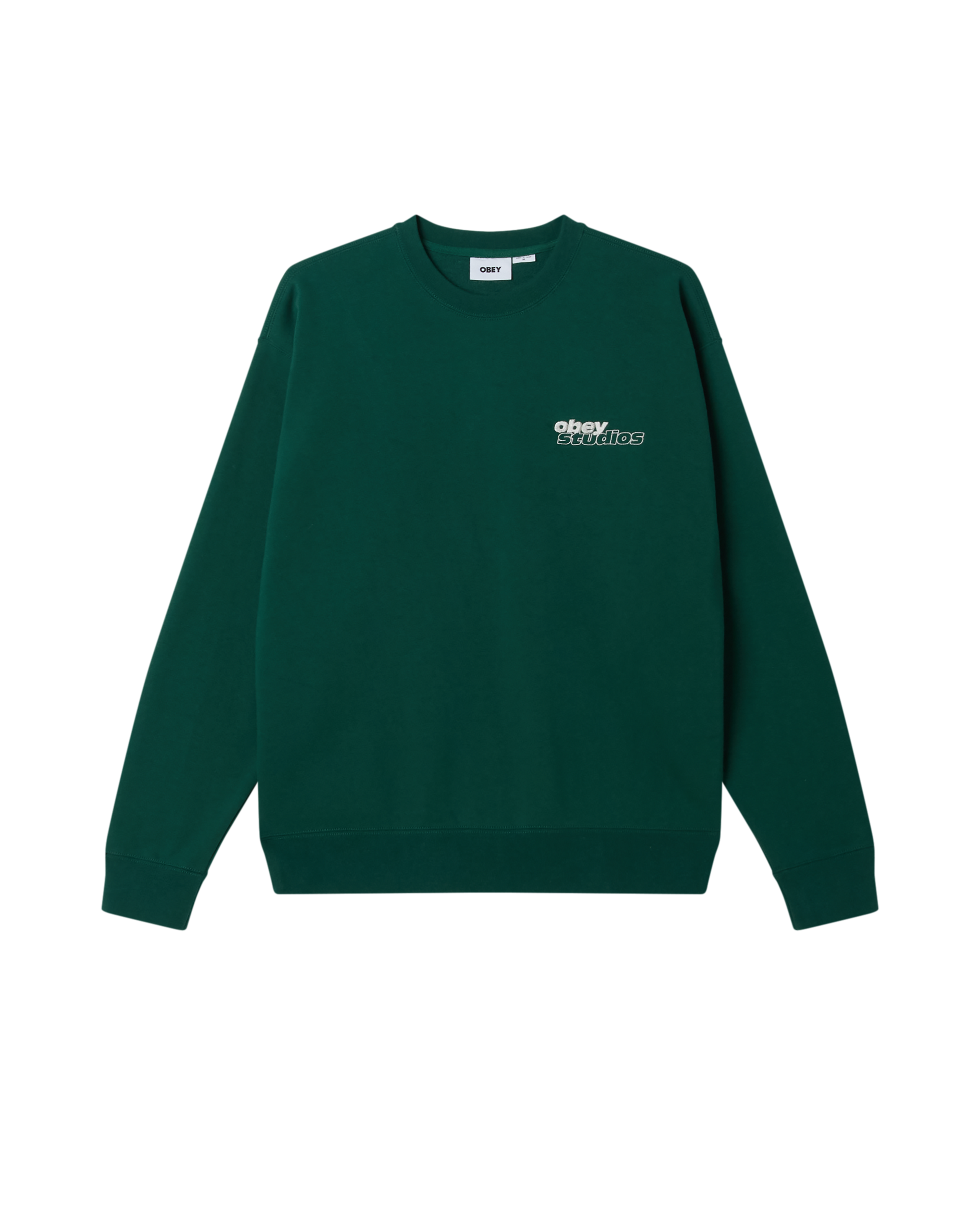 OBEY TONIC CREWNECK - RAIN FOREST