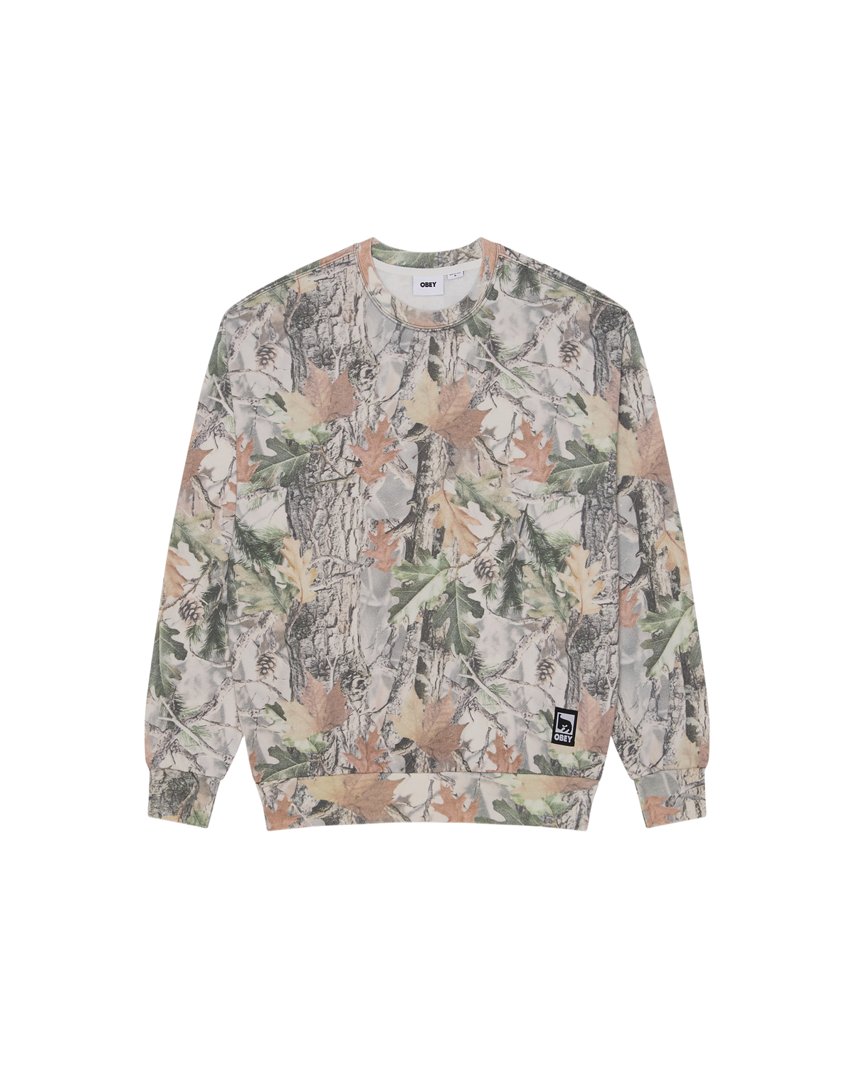 POST CREWNECK - DUSTY VINTAGE WOOD CAMO