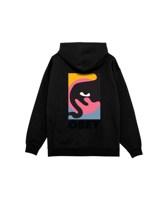 QUARTER ICON PREMIUM PULLOVER - BLACK