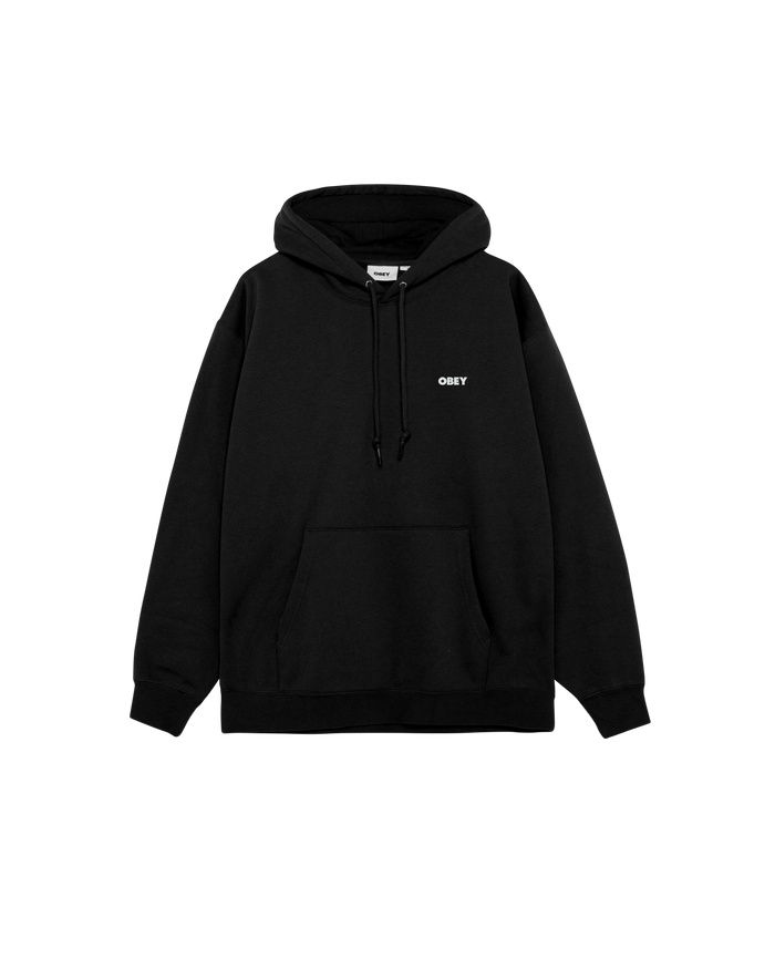 QUARTER ICON PREMIUM PULLOVER - BLACK
