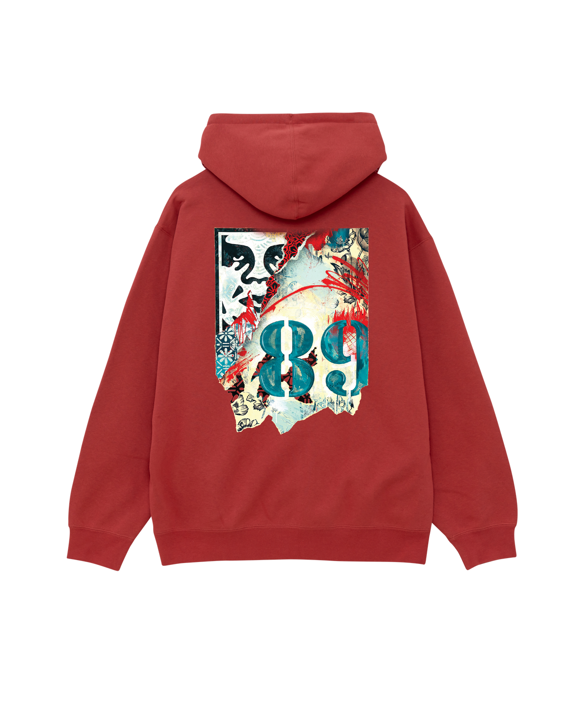 OBEY LISBON ICON - MINERAL RED