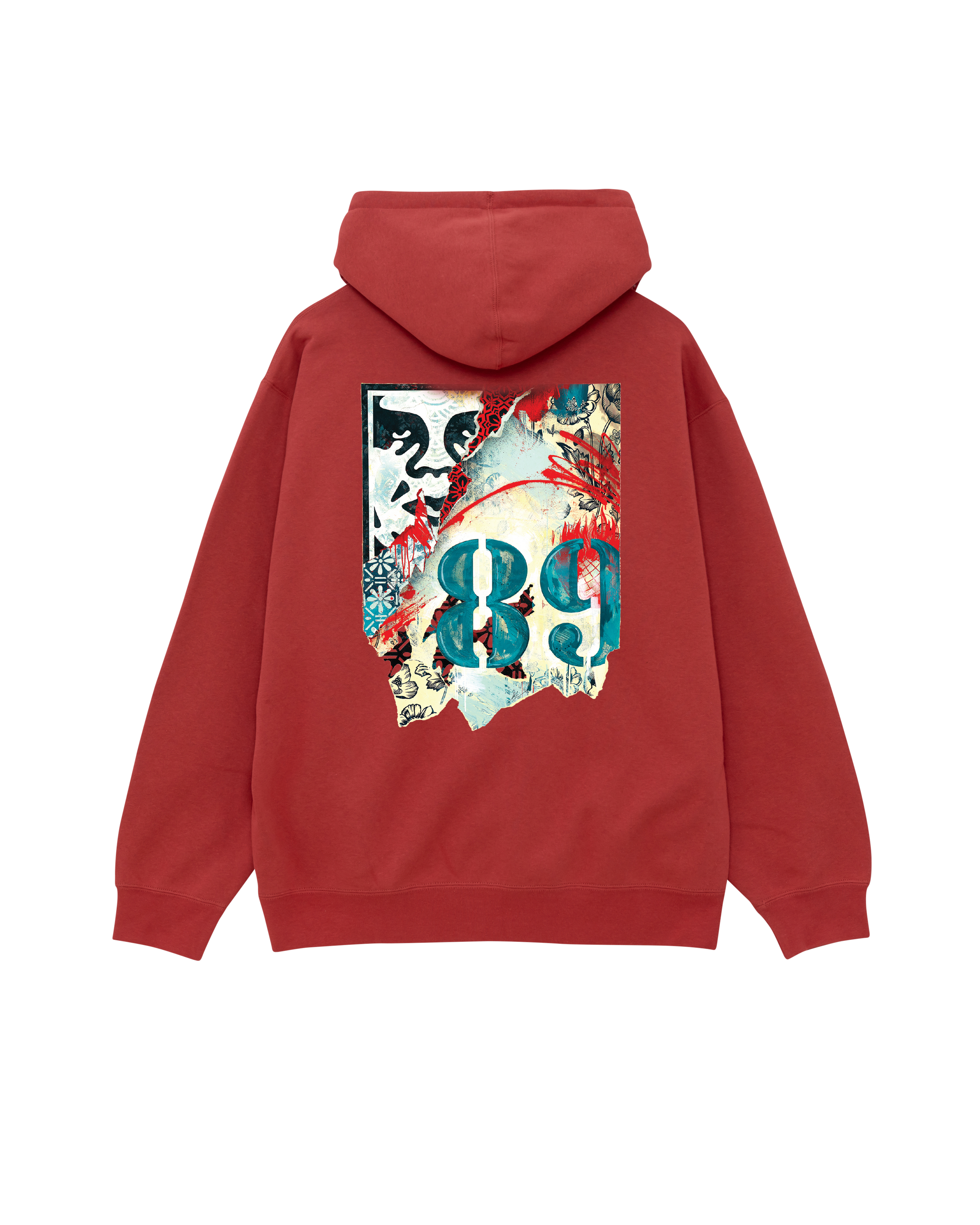 OBEY LISBON ICON - MINERAL RED