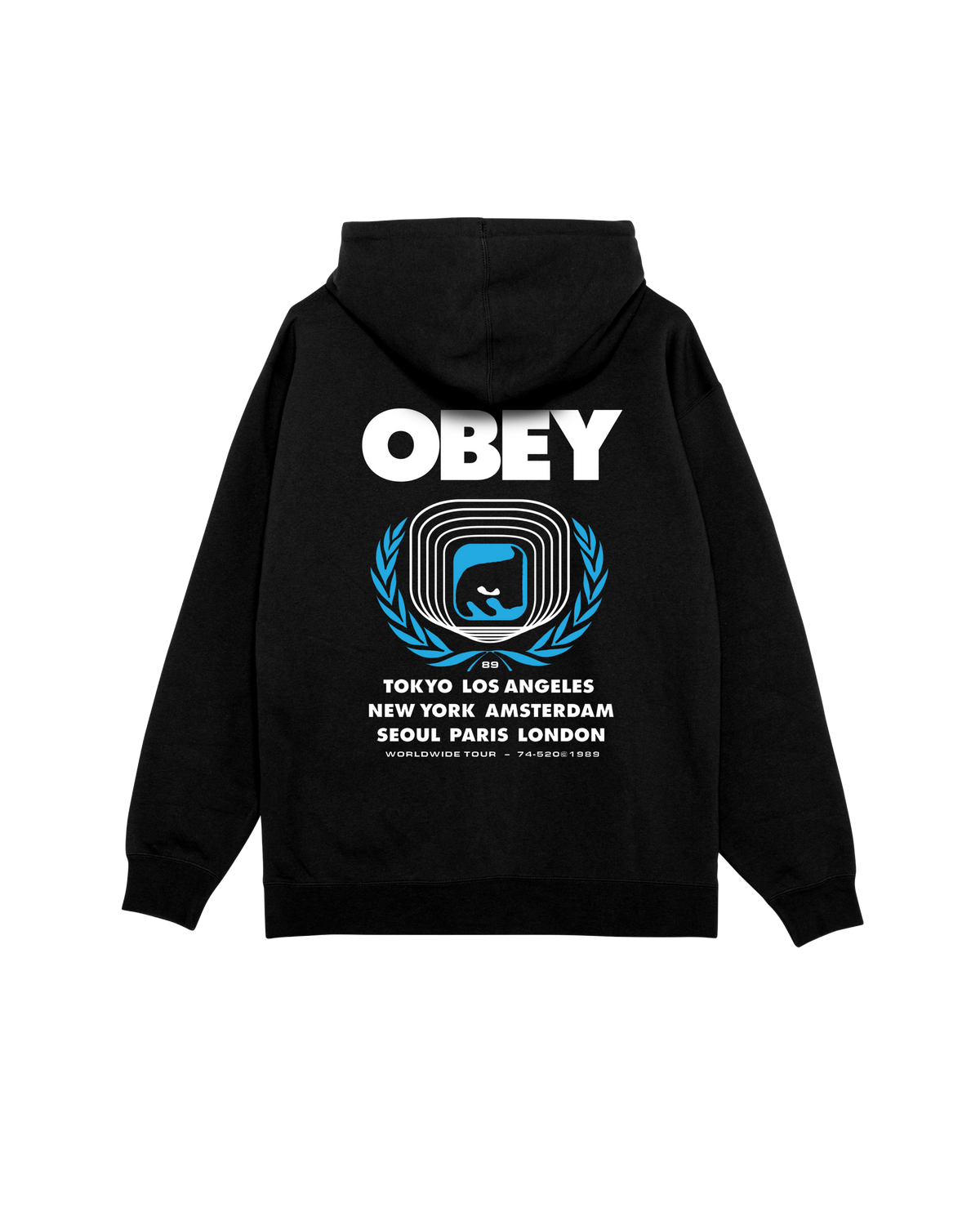 OBEY ICON EYE WREATH - BLACK