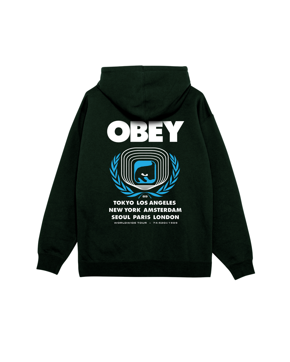 OBEY ICON EYE WREATH - BOTANICAL GARDEN