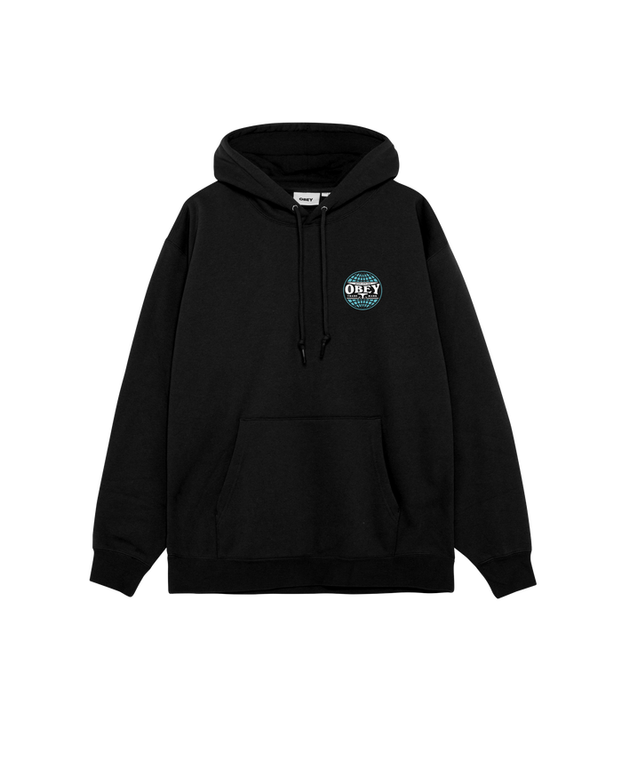 HEAVY LIFTING PULLOVER HOOD - BLACK