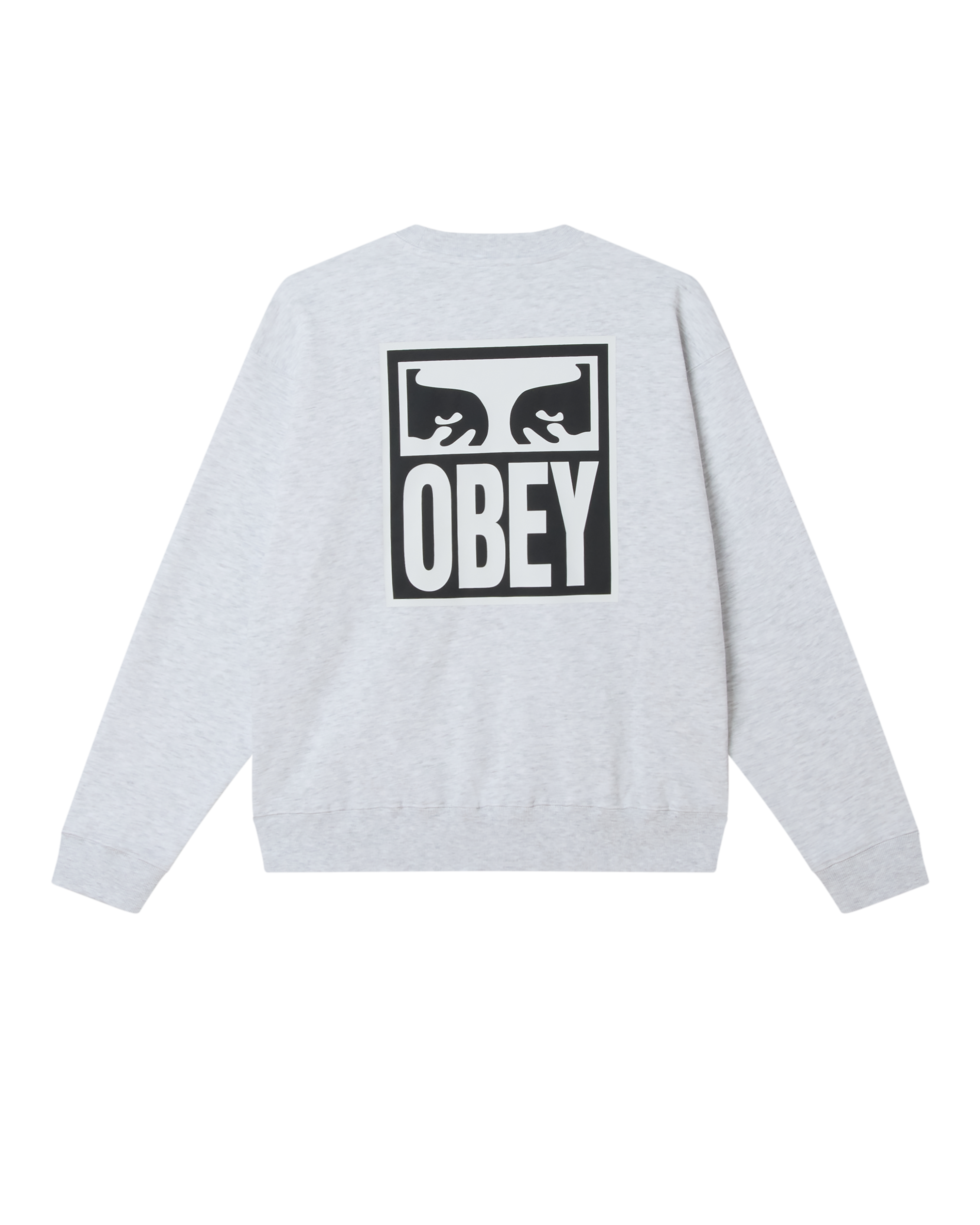 OBEY EYES ICON II CREWNECK - HEATHER GREY – OBEY CLOTHING JP