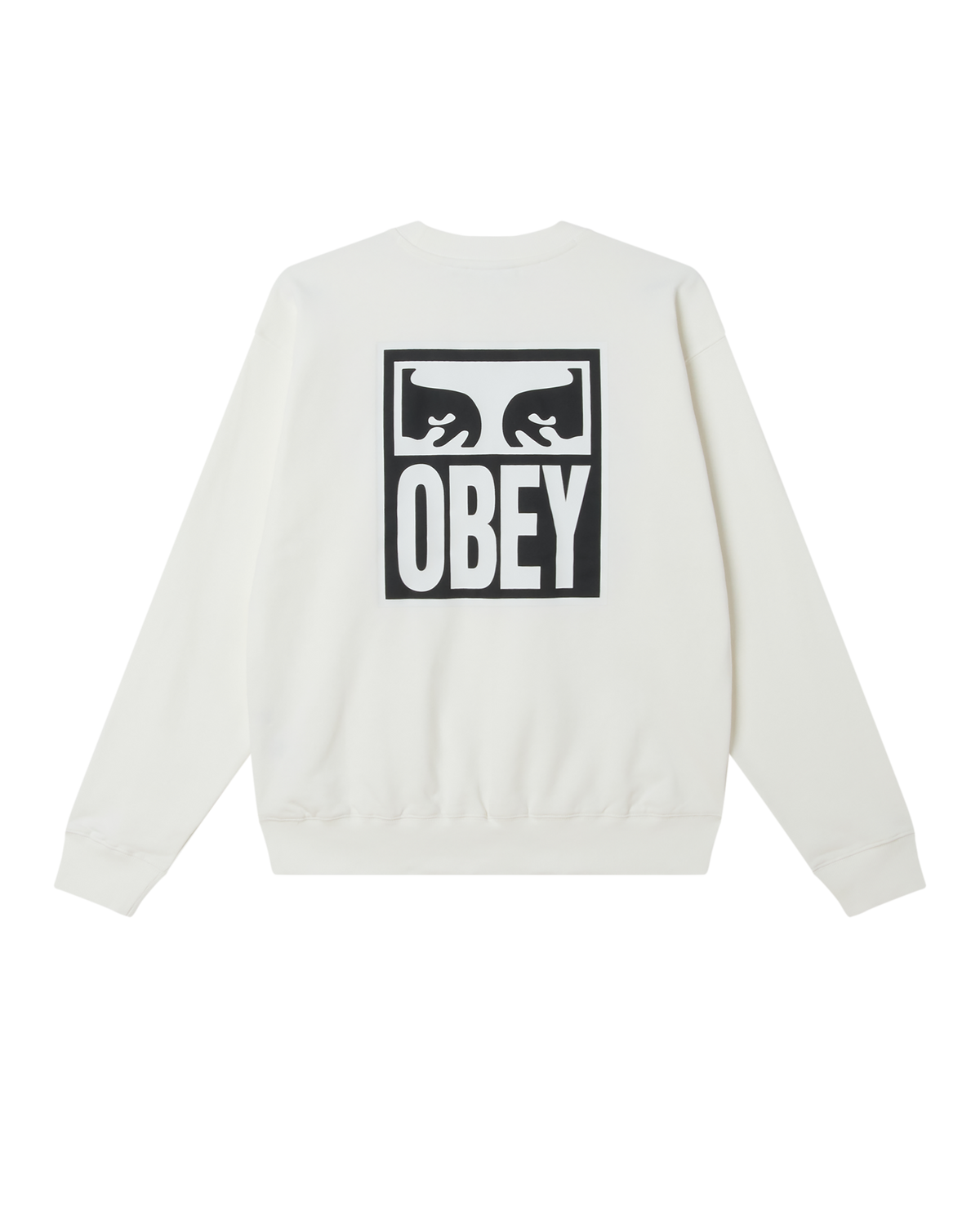 OBEY EYES ICON II CREWNECK - OFF WHITE