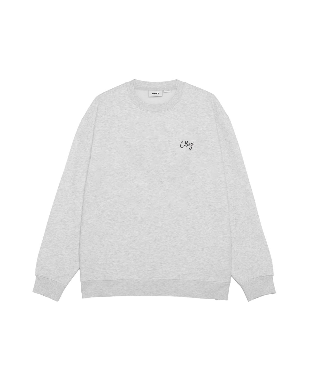 PAPER ROSE CREW - HEATHER GREY